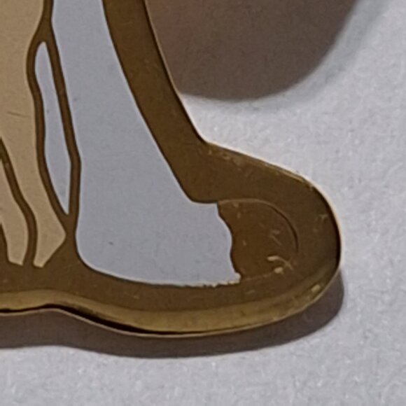 BETTY BOOP White Fur Coat Lapel/Hat Pin - Picture 12 of 12